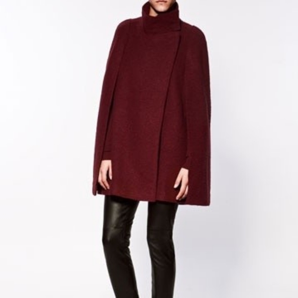 Zara Jackets & Blazers - Zara Wool Cape